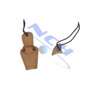 White Feather Bow Stringer Dew