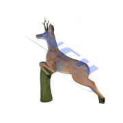 Eleven Target 3D Leaping Deer with Insert and Horns