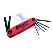 Bondhus Allen Wrench Set Folding 1.5-6 mm.