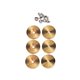 Gillo Weight Kit G4 Stainless Steel Titanium Gold Plated
