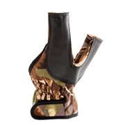 Bucktrail Shooting Gloves Camo Bow Hand Protection Neoprene