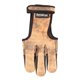Shooting Gloves QUAID Full Palm Leather with Reinforced Fingertips