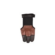 Bucktrail Shooting Glove Hybrid Full Palm Leather/Neoprene with Reinforced Fingertips