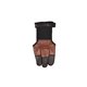 Bucktrail Shooting Glove Hybrid Full Palm Leather/Neoprene with Reinforced Fingertips