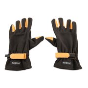 Bucktrail Guantes de Lana  con refuerzo de Piel en las Yemas de los dedos - Par