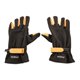 Bucktrail Fleece Shooting Gloves with Leather Renforced Fingertips Per Pair