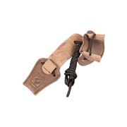Bucktrail Bowstringer Traditional Cup And Limb Gripper Leather Brown