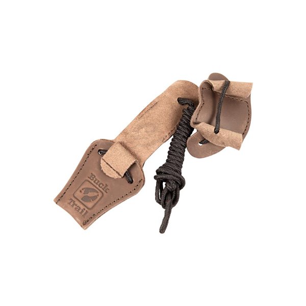 Bucktrail Bowstringer Traditional Cup And Limb Gripper Leather Brown