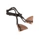 Bucktrail Bowstringer Traditional Longbow Cup And Cup Leather Brown