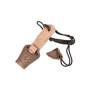 Bucktrail Bowstringer Traditional Recurve Cup And Cup Leather Brown