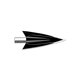 Zwickey Fixed Blade Broadheads CLIFF FIXED BLADE 140 Gr - 2 Blades Taper Hole