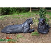 Natur Foam 3D Target PANTHER BLACK